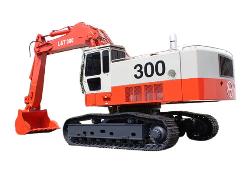 L and T 300 Excavators with 301-400 HP Range & Has Excavators Type